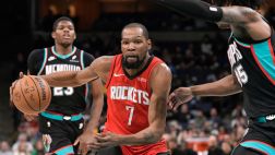 火箭客場終結(jié)連敗 杜蘭特25+10串聯(lián)全隊(duì) 小賈巴里21+16統(tǒng)治內(nèi)線