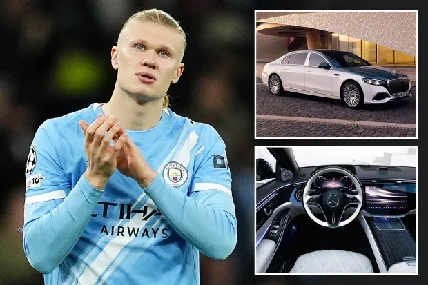 哈蘭德購入限量邁巴赫 價值不及其一周薪資