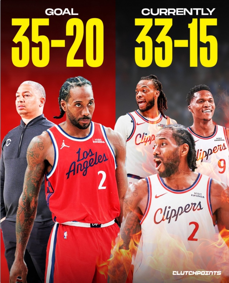 快船沖刺階段達標在望 盧指導目標僅差兩勝