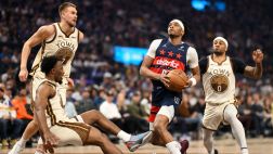 [騰訊全場(chǎng)集錦]??勇士3人20+勝奇才迎3連勝 鉑金28+8 桑托斯27分 萊利22+5+5