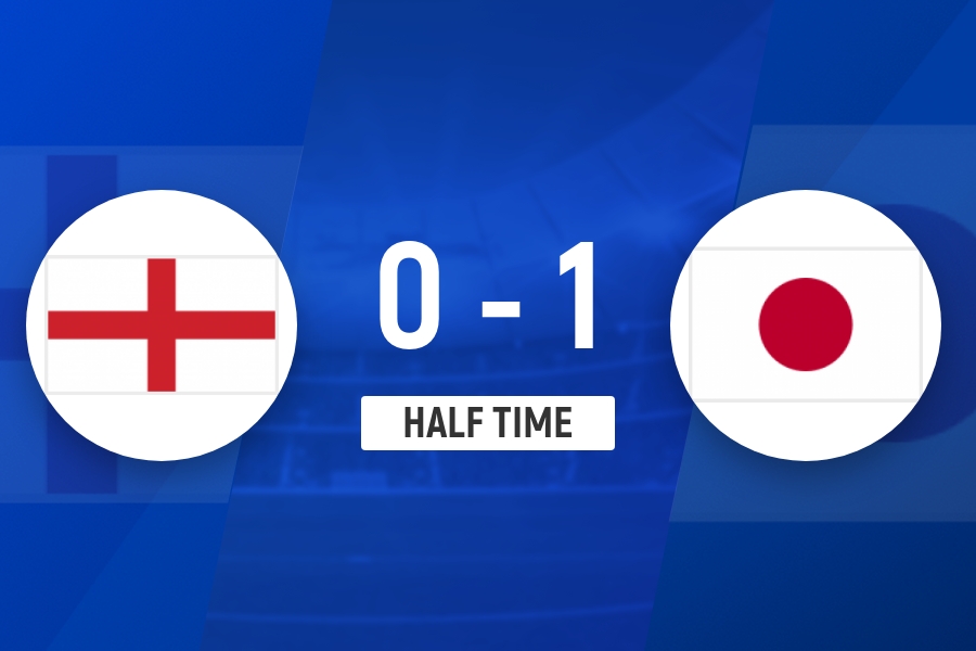 溫布利半場(chǎng)遭日本壓制 三笘薰反擊破門(mén)安德森中框