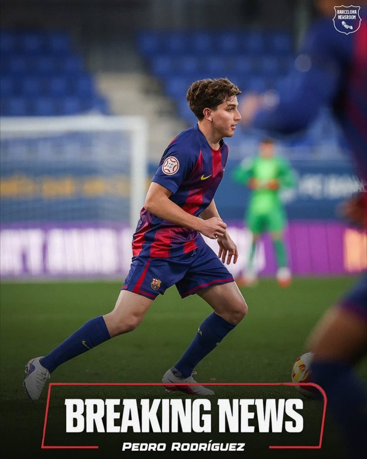 巴薩啟動青訓(xùn)核心續(xù)約 技術(shù)流中場佩德羅·羅德里格斯獲戰(zhàn)略留隊
