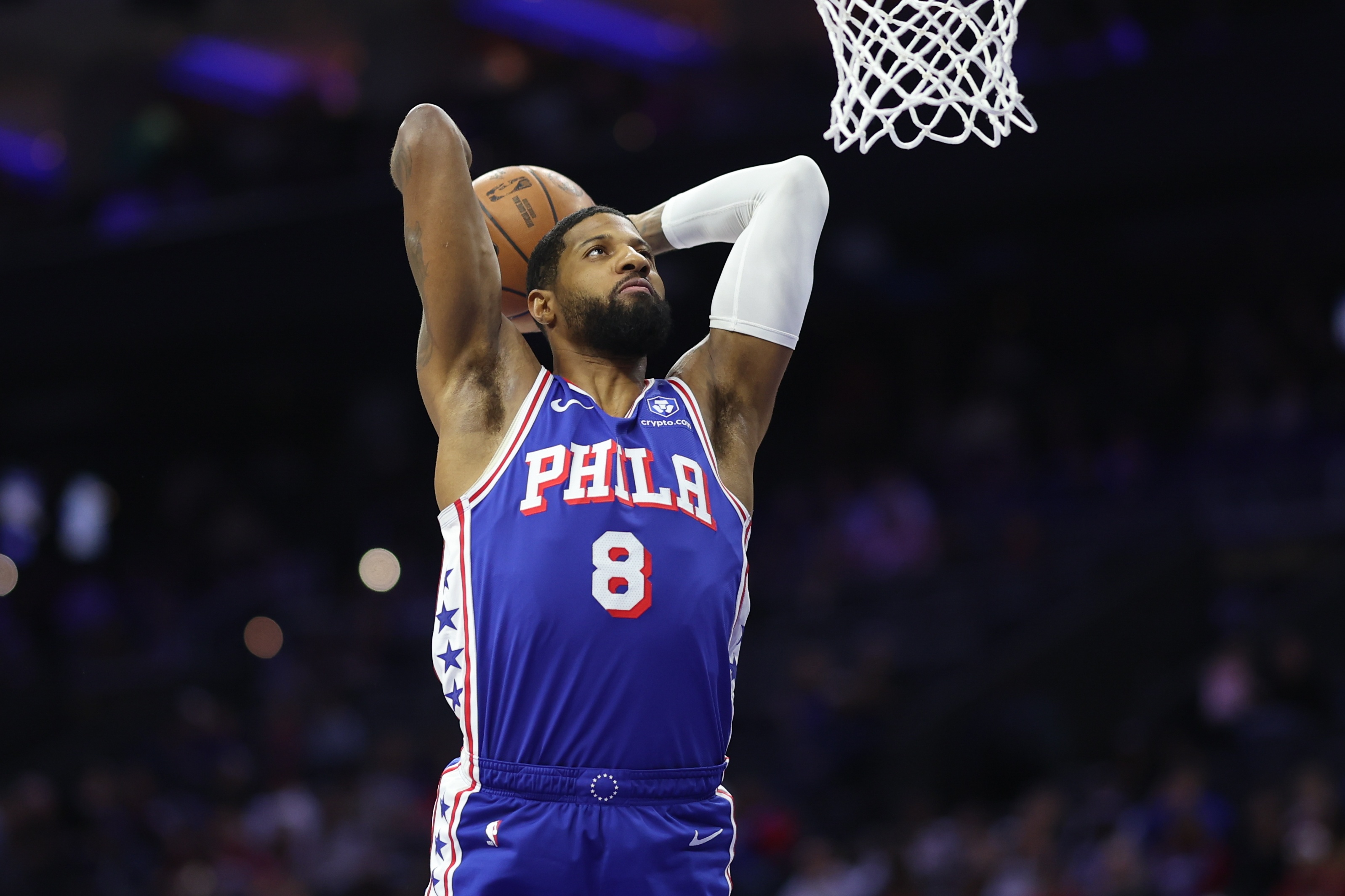 納斯盛贊喬治領(lǐng)導(dǎo)力與全面進(jìn)攻 回歸后76人3勝1負(fù)