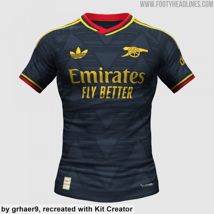 阿森納26-27客場(chǎng)球衣諜照曝光 海軍藍(lán)反轉(zhuǎn)經(jīng)典爛香蕉 阿森納26-27客場(chǎng)球衣諜照曝光 海軍藍(lán)反轉(zhuǎn)經(jīng)典爛香蕉