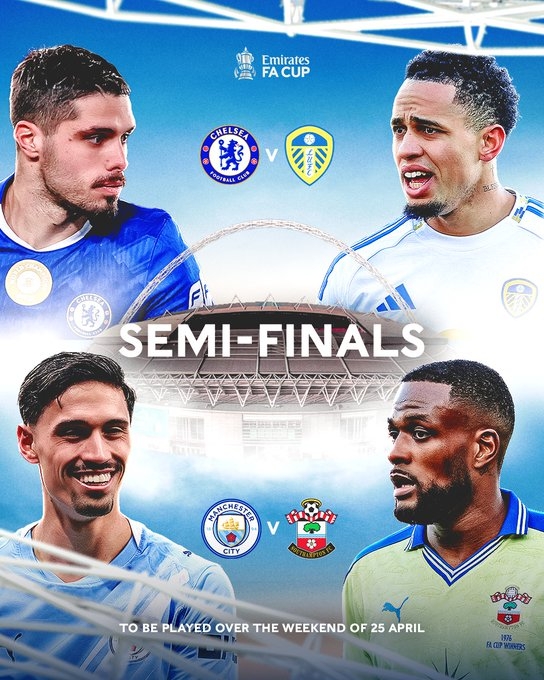 足總杯奪冠賠率更新 曼城1/2斷層領(lǐng)跑