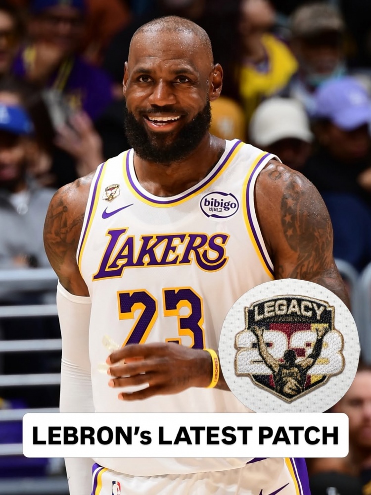 詹姆斯常規(guī)賽收官戰(zhàn)身披紀(jì)念補(bǔ)丁球衣 轉(zhuǎn)發(fā)社媒致敬生涯第23季 詹姆斯常規(guī)賽收官戰(zhàn)身披紀(jì)念補(bǔ)丁球衣 轉(zhuǎn)發(fā)社媒致敬生涯第23季