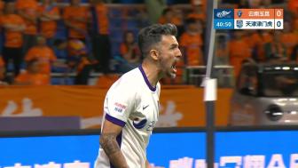 津門虎客場三球完勝十人玉昆 基萊斯兩射一傳主導賽季首勝