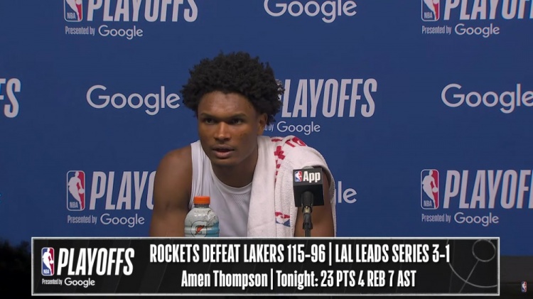 阿門·湯普森：我們不再依賴教練指揮 每場(chǎng)都在成長(zhǎng)