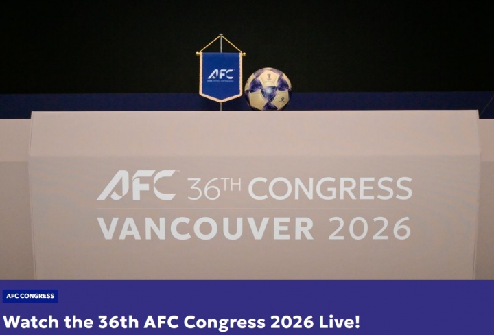 第36屆亞足聯(lián)大會明晨1點溫哥華開幕 18項議程確認(rèn)審計與章程修訂