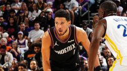 [布克集錦]正負(fù)值+25最高！布克12中5拿下20分6板8助全面數(shù)據(jù) 罰球10中10